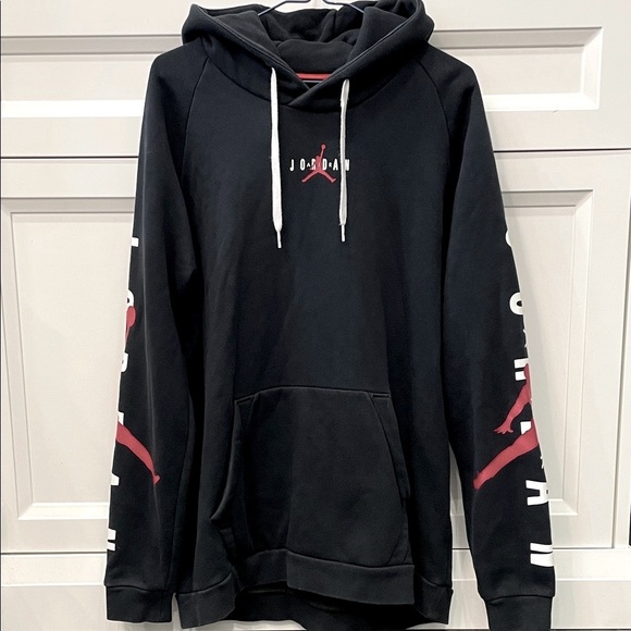 Men's Black Jordan Jumpman Pullover Hoodie - Picture 12 of 13